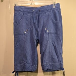 Stylish Blue Women's Bermuda Shorts
